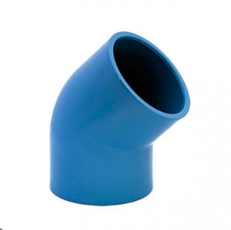 CODO PVC HIDR. 40 X 45 - Abe -Jardín-Fittings y tuberías, Jardín, Pvc-SUSTENTABLE