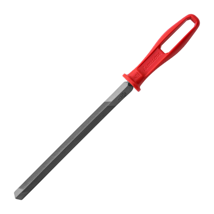 LIMA DE AFILADO TRIANGULAR CON MANGO PARA MACHETES 8"
