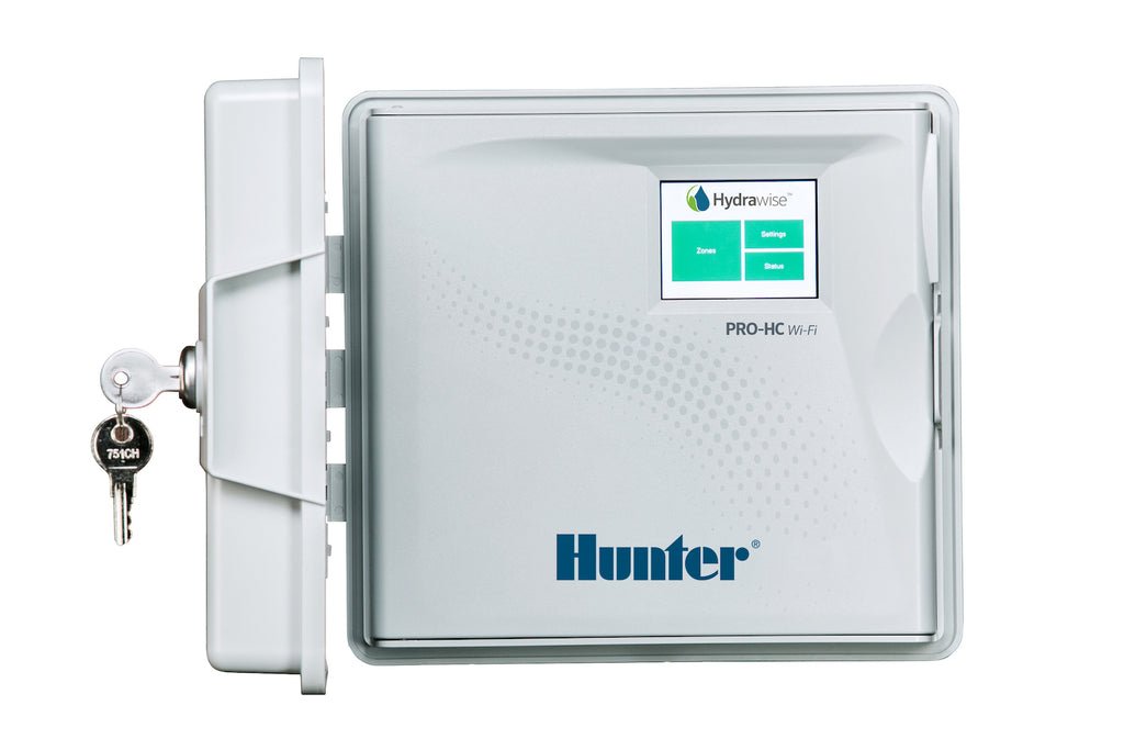 PROGRAMADOR DE RIEGO AUTOMATICO HUNTER HYDRAWISE 24 ESTACIONES EXTERIOR - Abe -Jardín-Jardín, Programadores y sensores, Riego-SUSTENTABLE